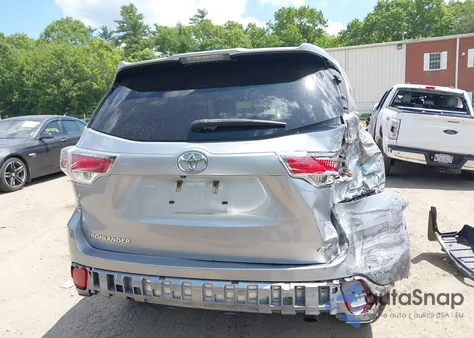 2016 Toyota Highlander Le V6 из США, поврежденный, VIN 5TDBKRFHXGS255038